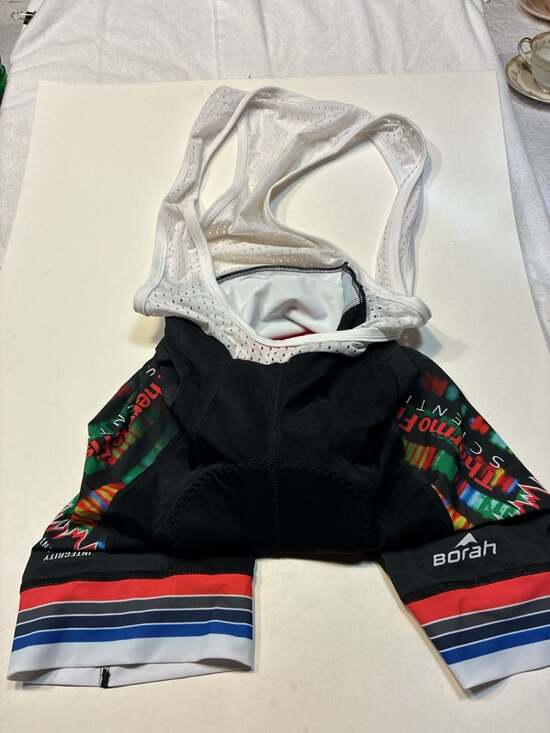 Borah Men’s Pro Cycling Bib Shorts Thermo Fisher Scientific Edition